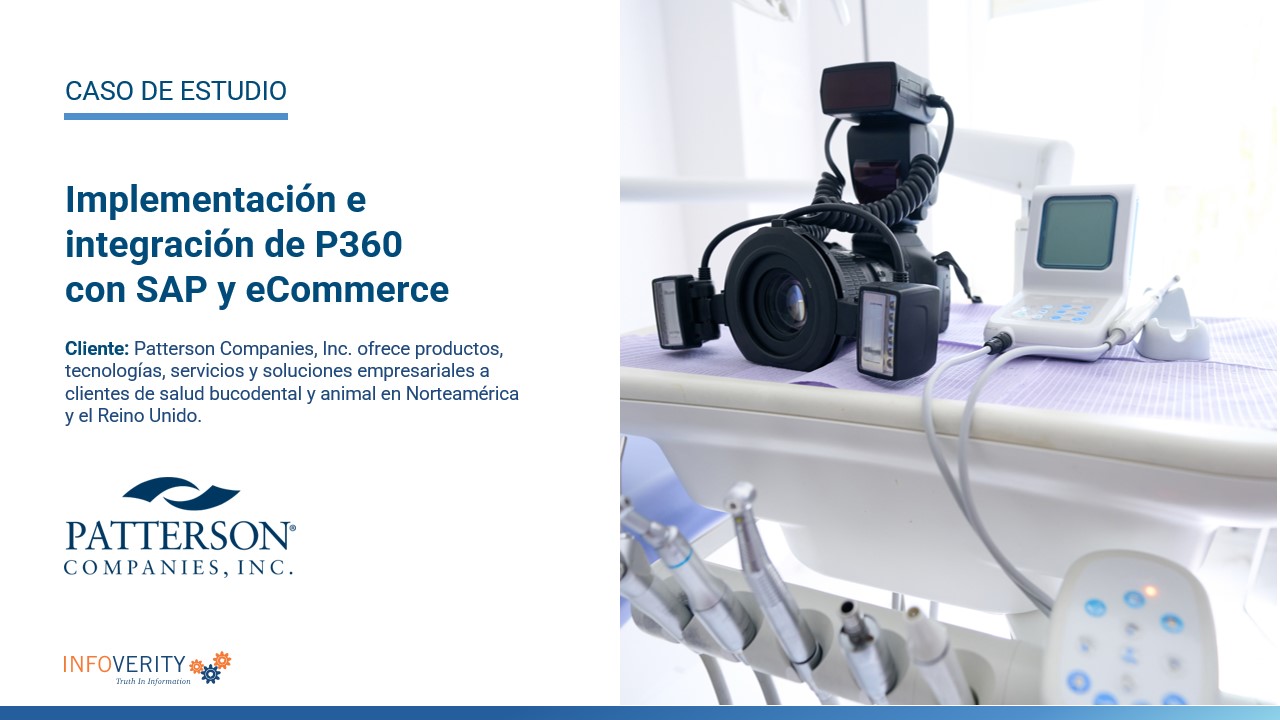 Integración de P360 con SAP y eCommerce en Patterson